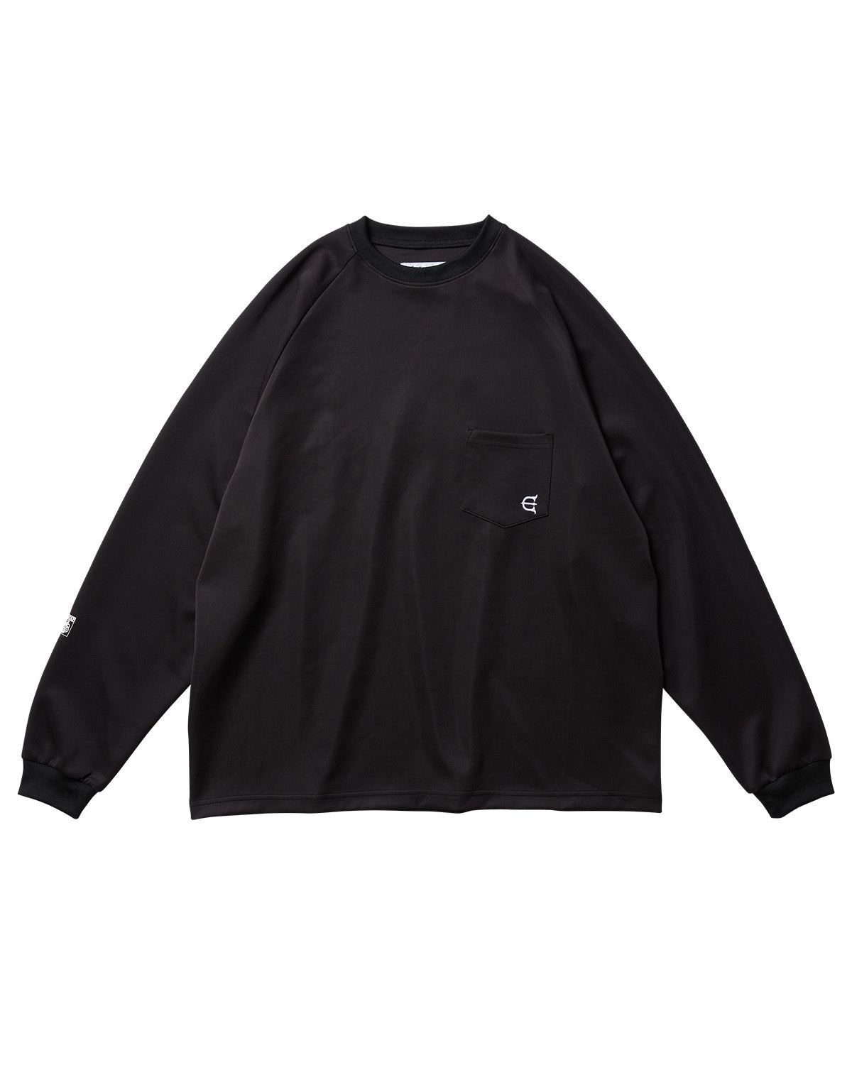 T-Shirt World a manica lunga nero