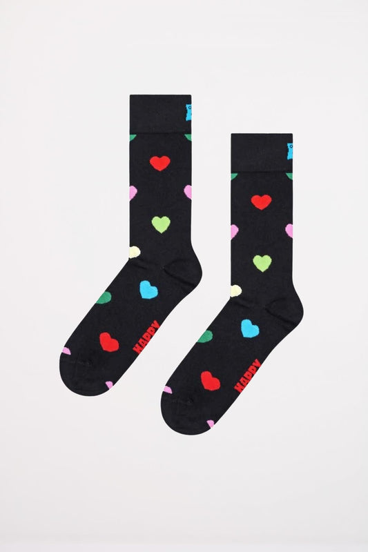 Calze Cuore in cuore nero