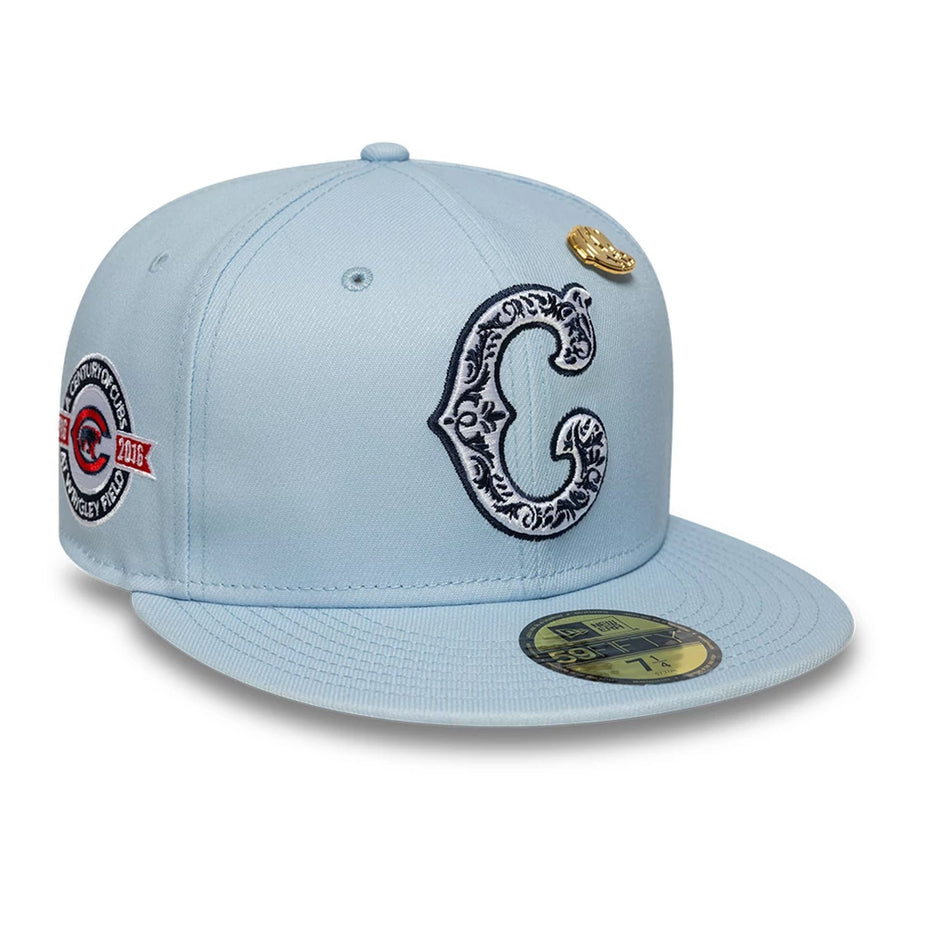 Cappellino 59FIFTY Chicago Cubs celeste