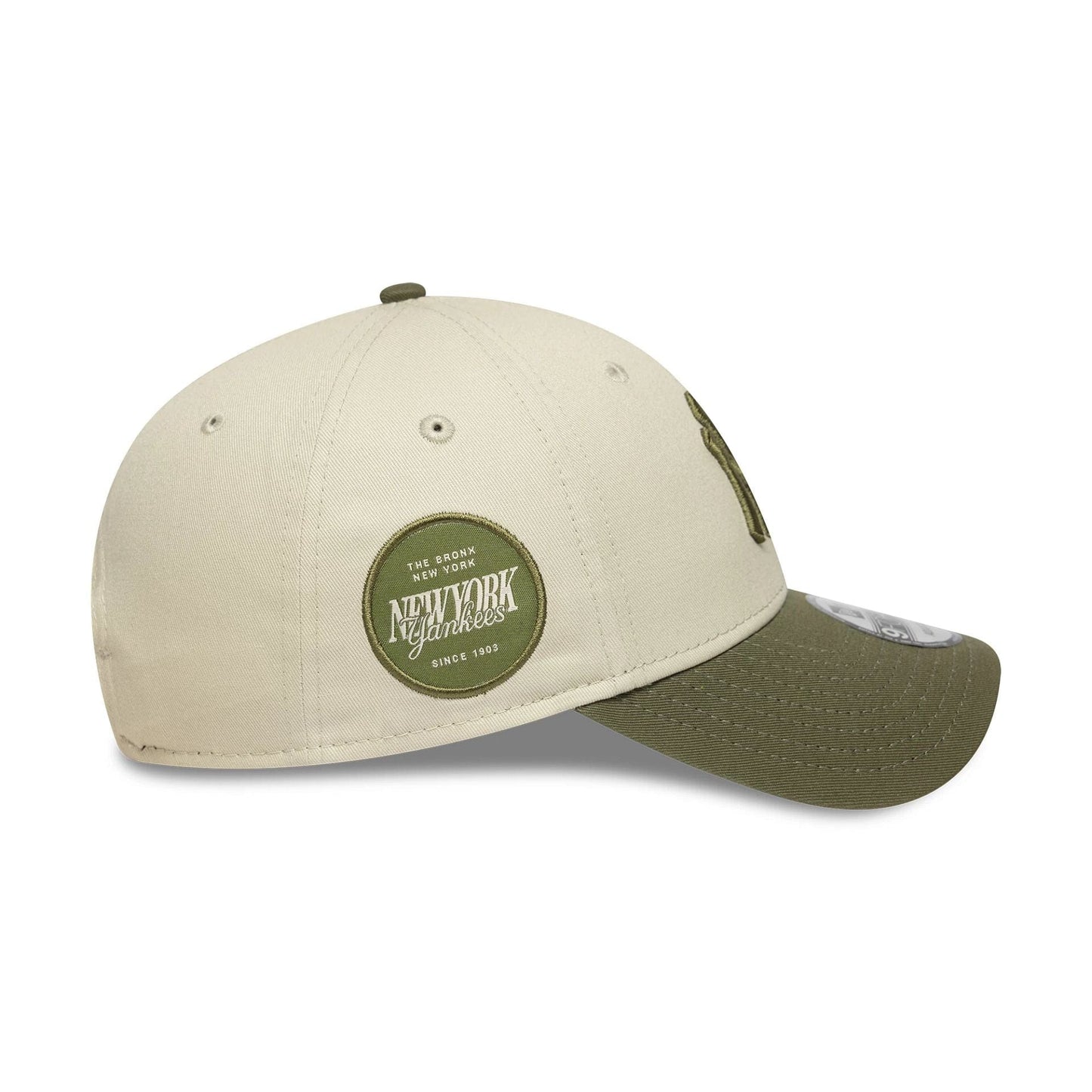 Cappellino 9FORTY con patch beige/verde