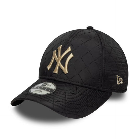 Cappellino 9FORTY trapuntato nero - 6/12 ANNI