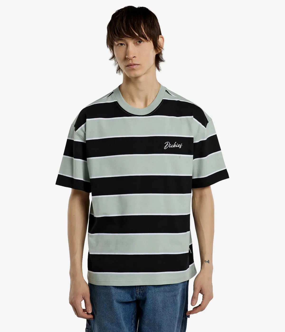 T-Shirt Embroidery a righe