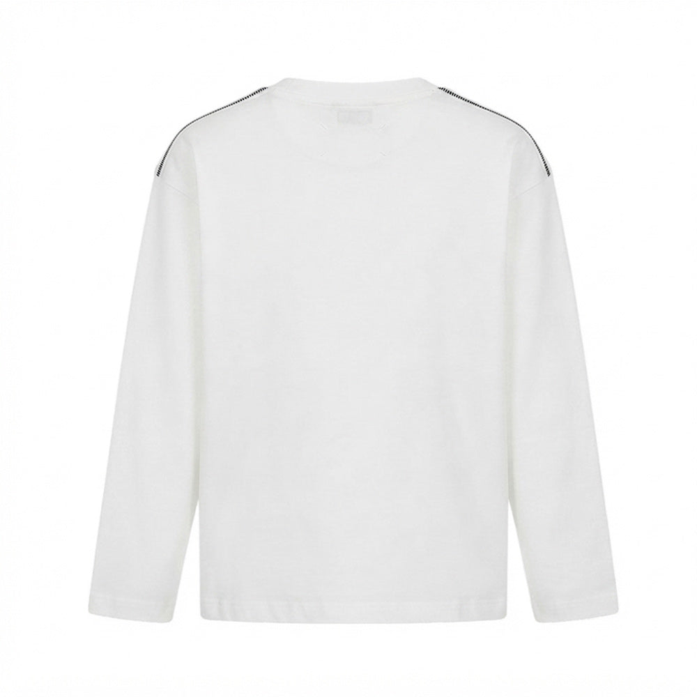 T-Shirt Maison Margiela a manica lunga bianco - 8/16 ANNI
