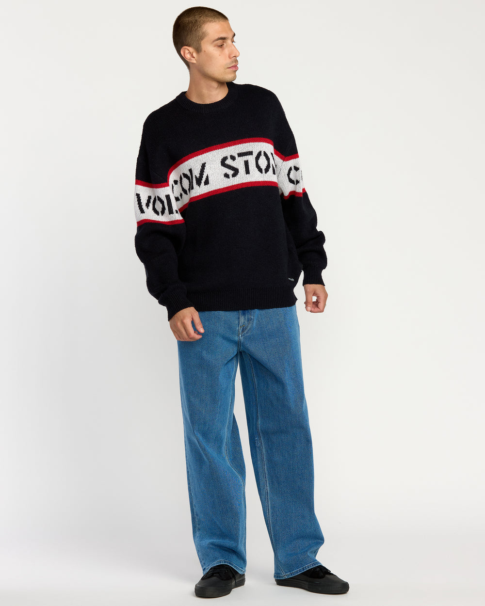 Maglione Carwash nero