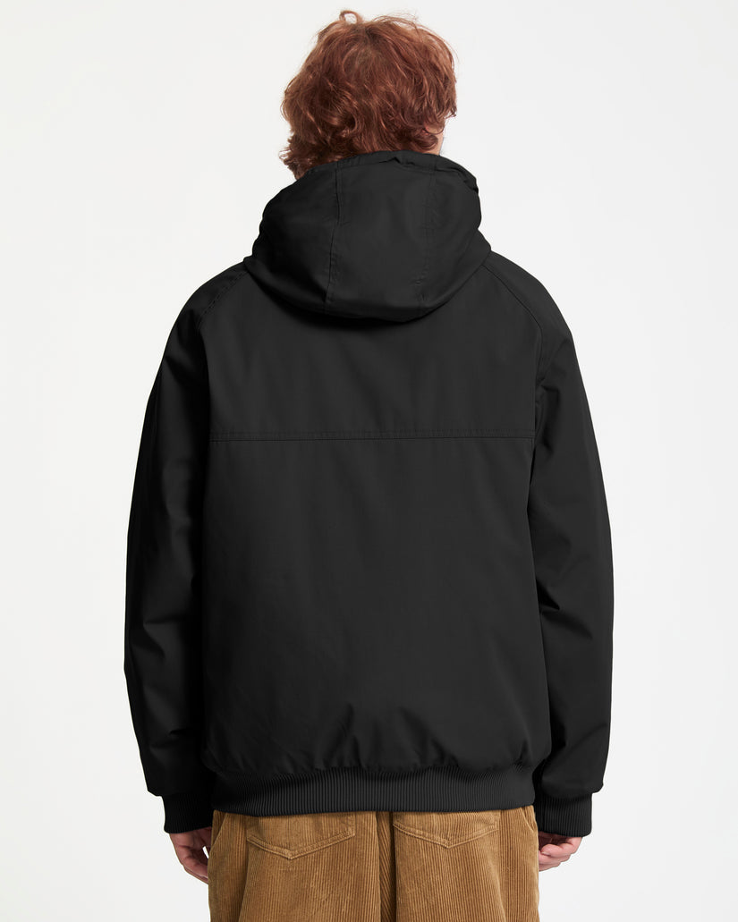 Giacca Hernan 10K con cappuccio nero