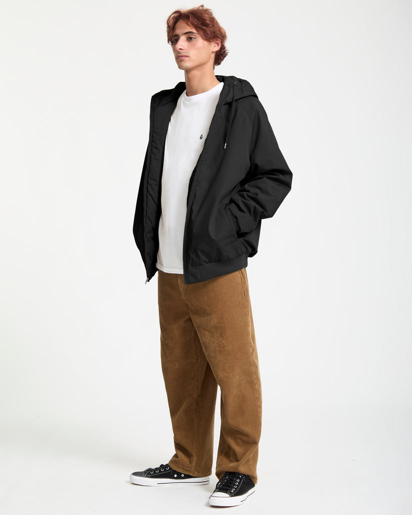 Giacca Hernan 10K con cappuccio nero