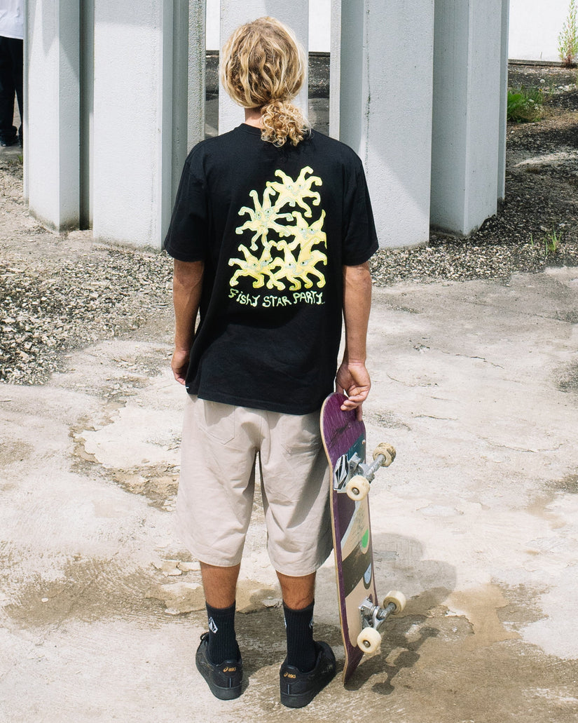 T-Shirt Fishystar nero