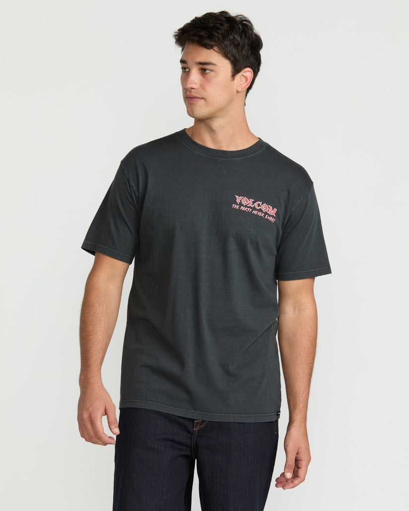 T-Shirt Never ends grigio