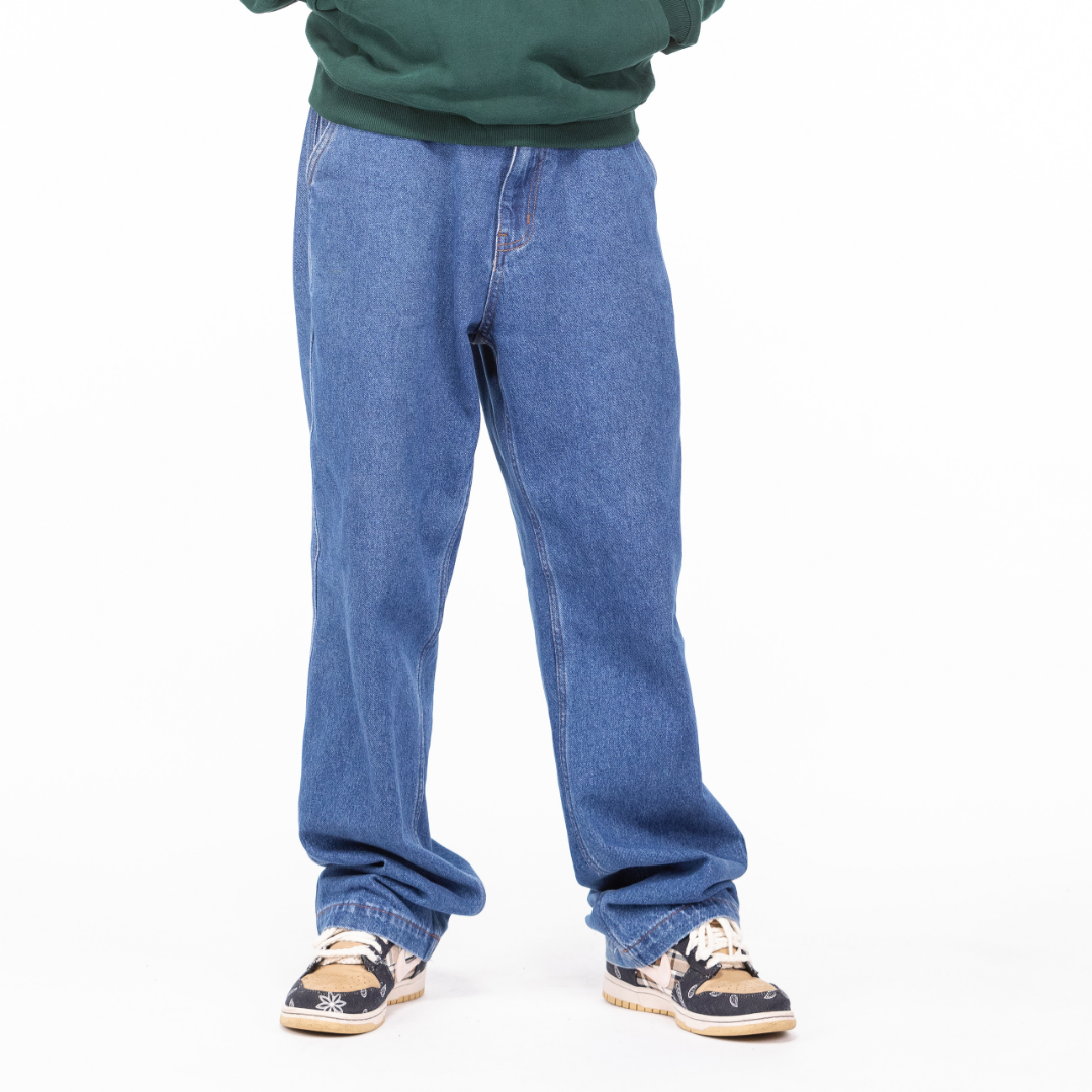 Jeans Maker denim blu