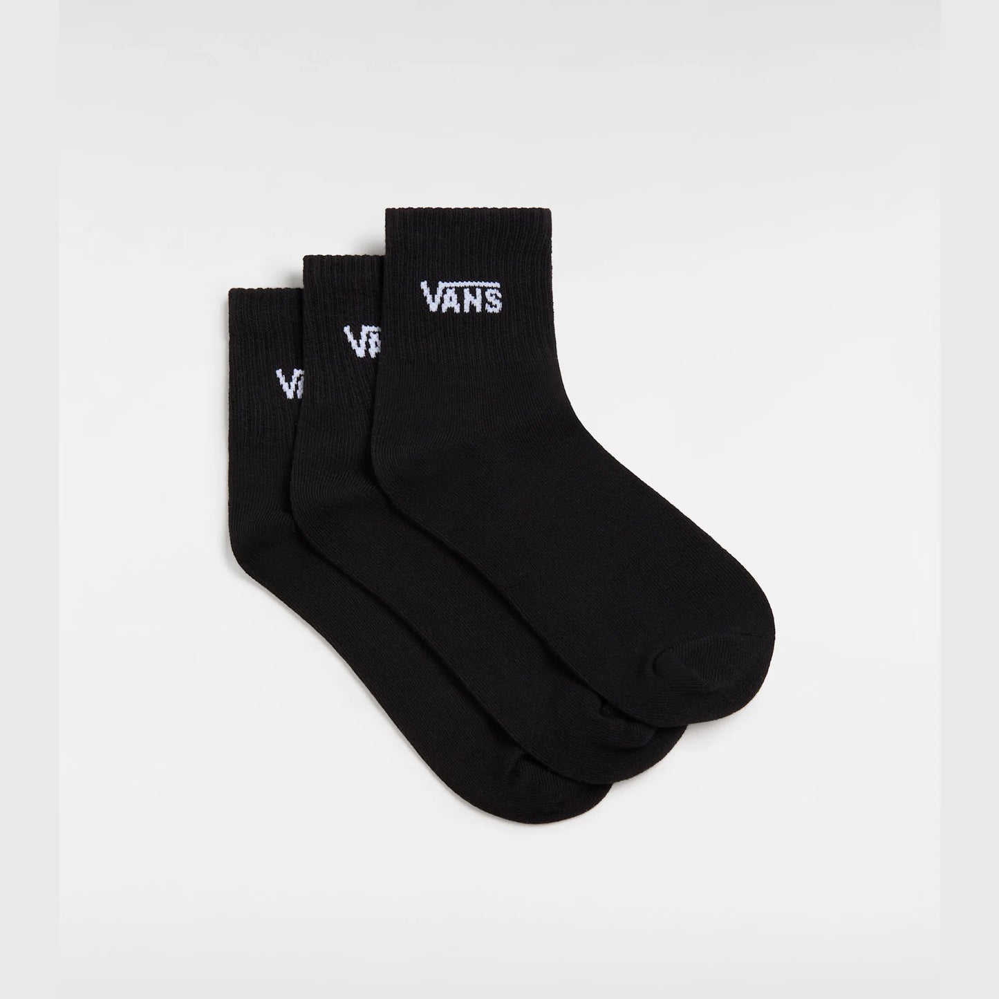Calze Vans crew nero - 3 paia