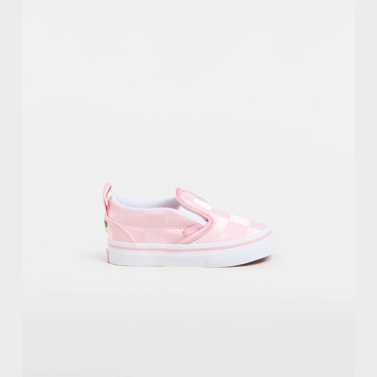 Vans Slip on in raso rosa da bimba