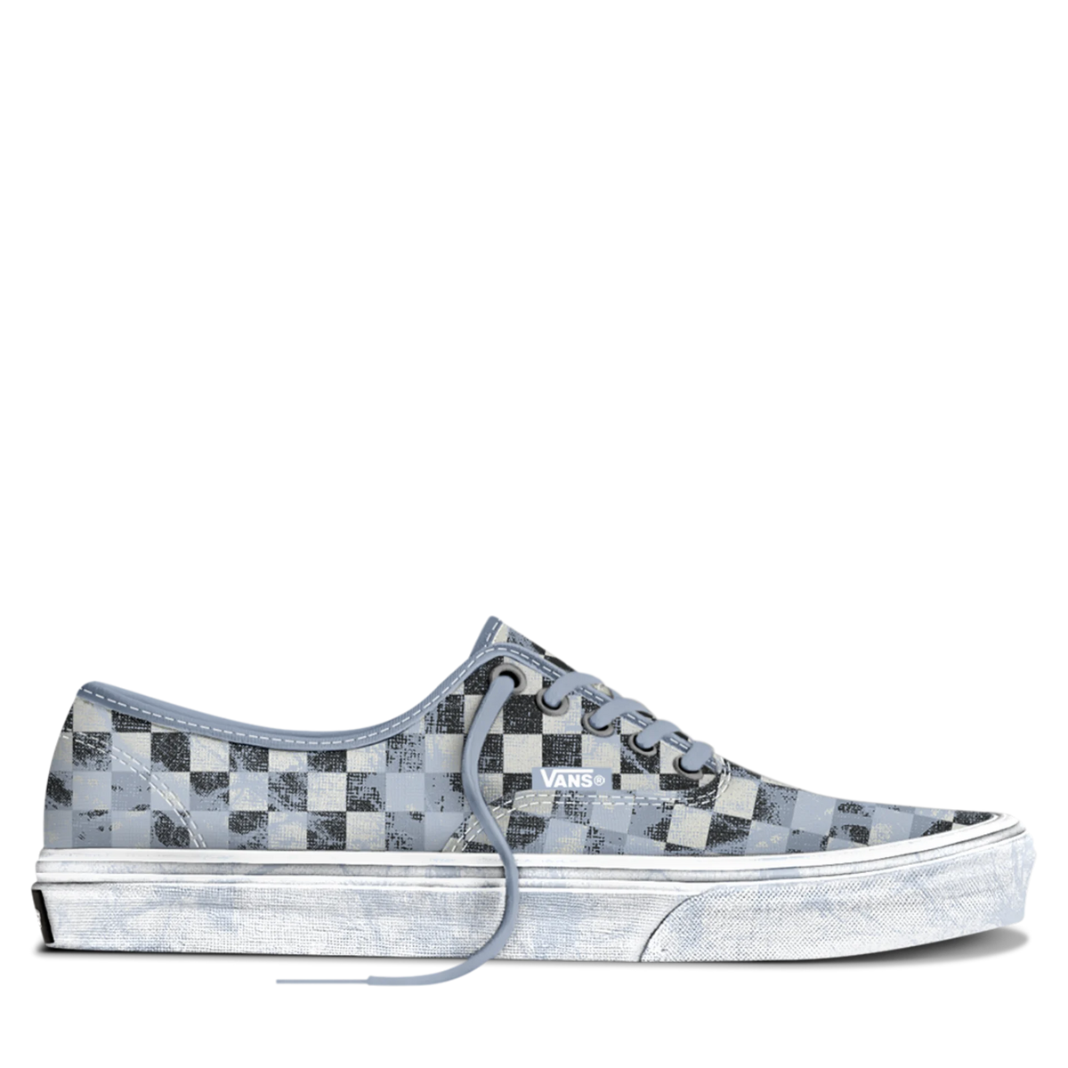 Vans Authentic checkboard celeste