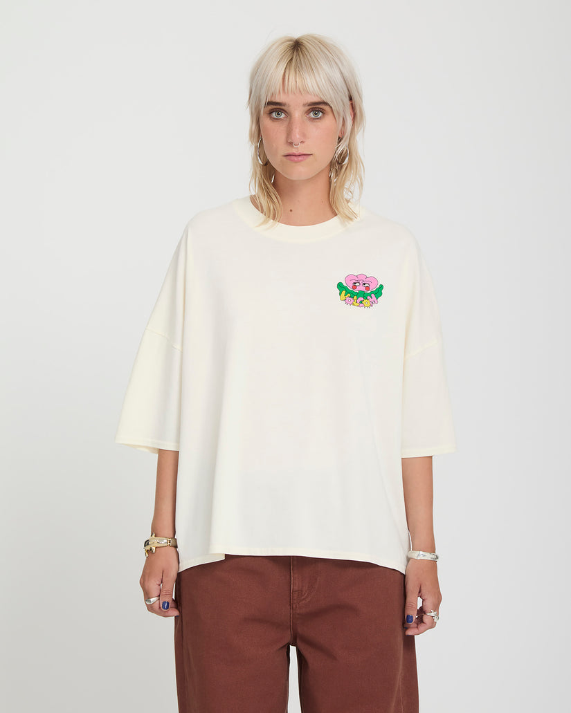 T-Shirt Voltrip crema/ off white