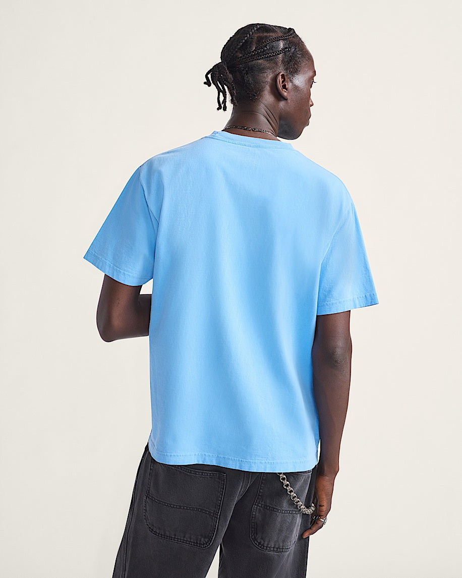 T-Shirt Backspin tranqui celeste