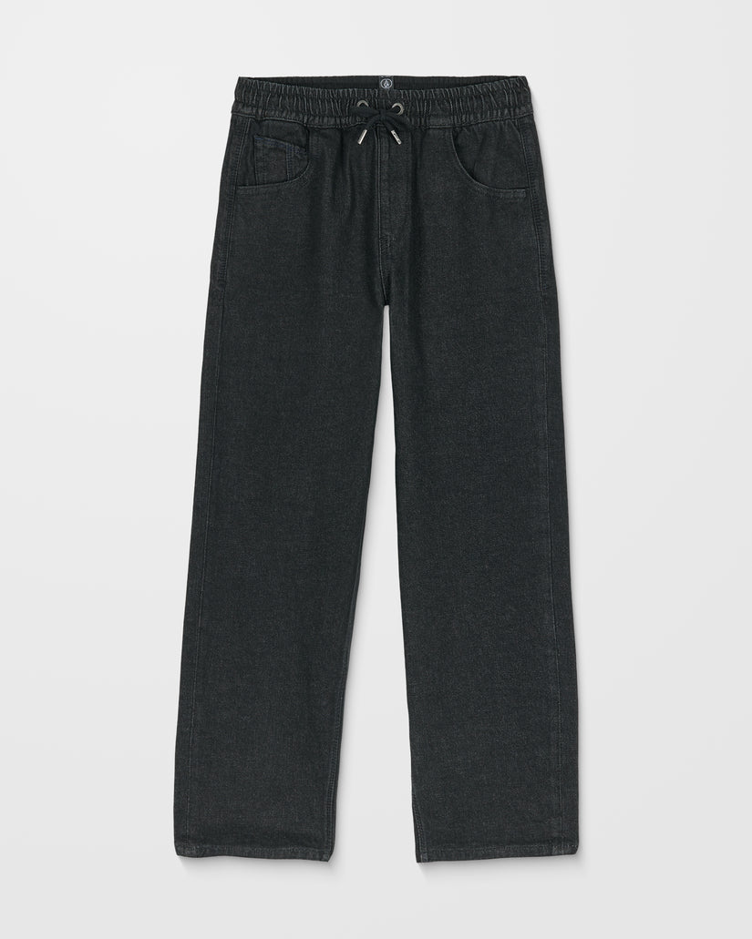 Jeans Freazy loose denim nero slavato - 8/16 ANNI