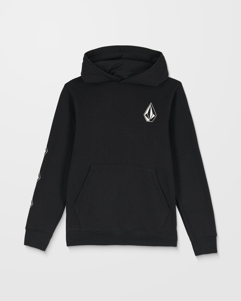 Felpa Iconic stone con cappuccio nero - 8/14 ANNI