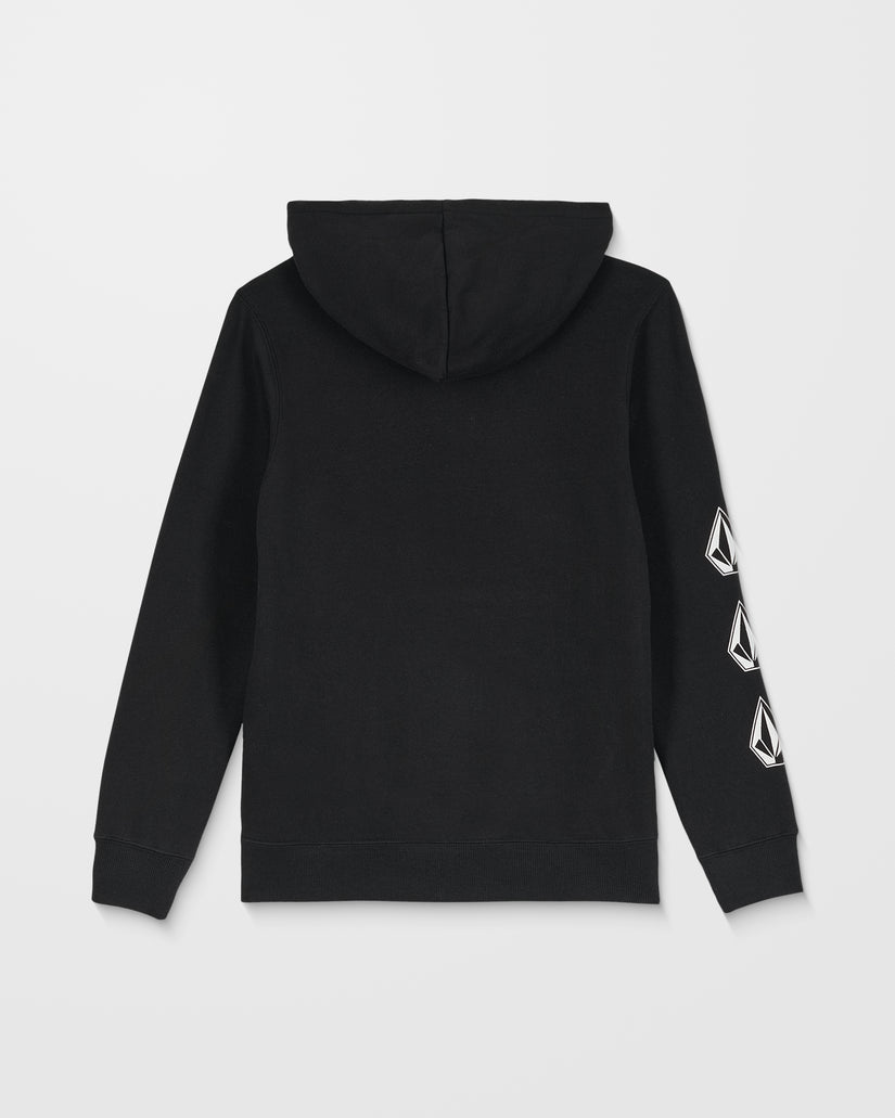 Felpa Iconic stone con cappuccio nero - 8/14 ANNI