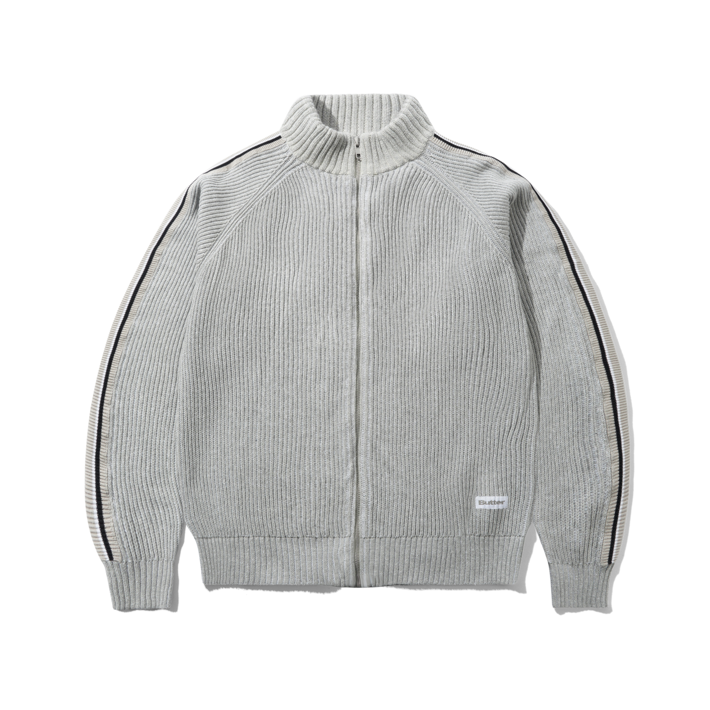 Pullover Butter Goods full zip grigio chiaro