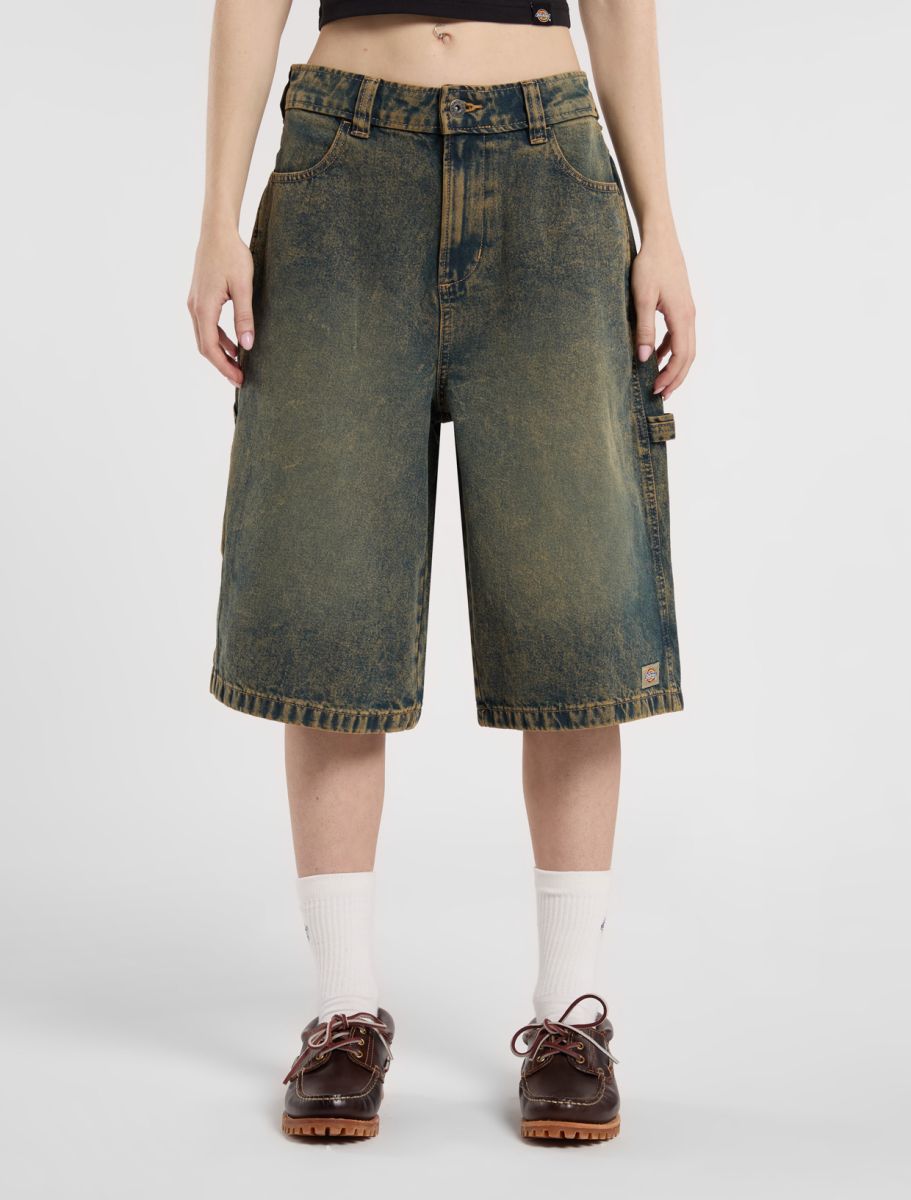 Pantaloncini Carpenter denim giallo
