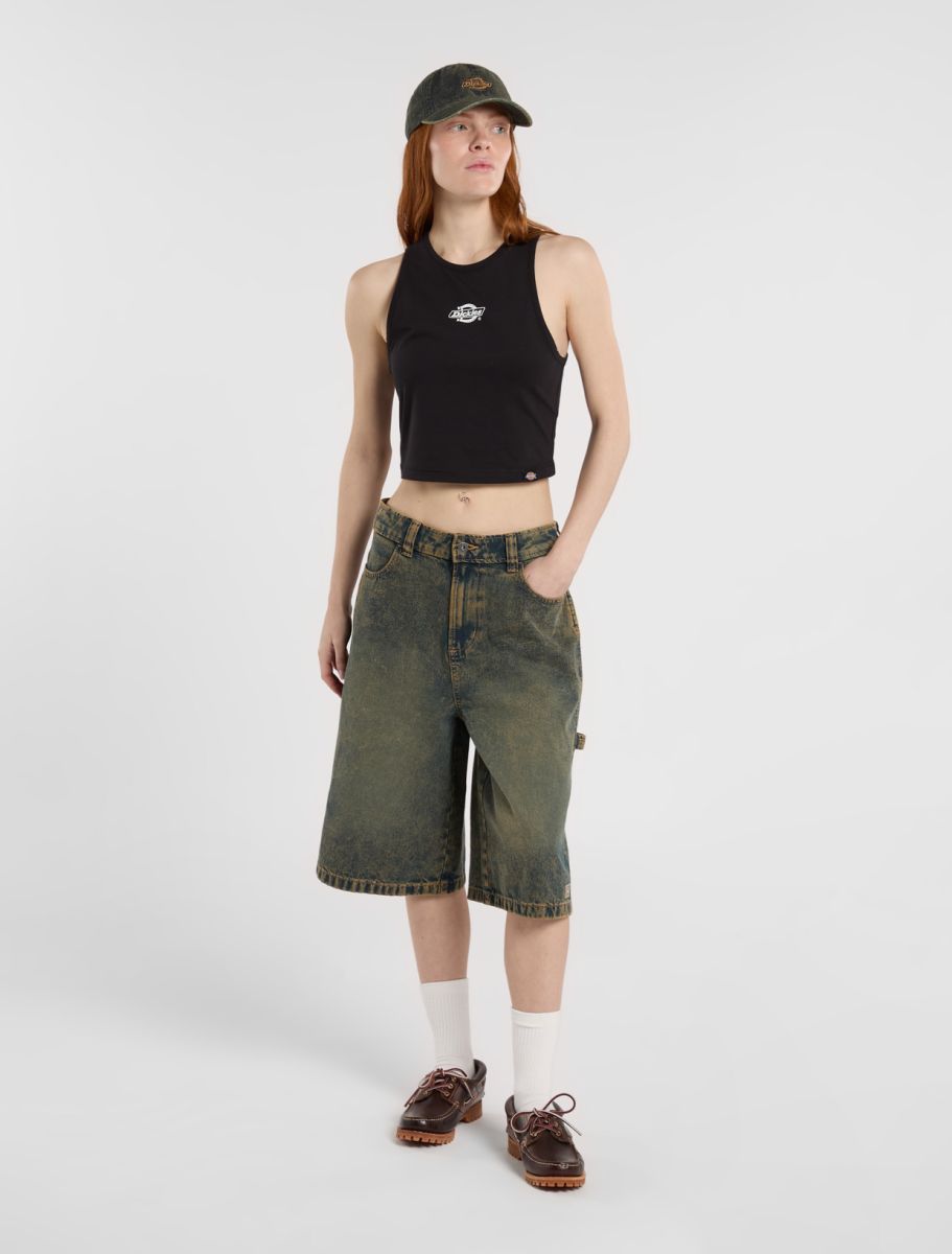 Pantaloncini Carpenter denim giallo