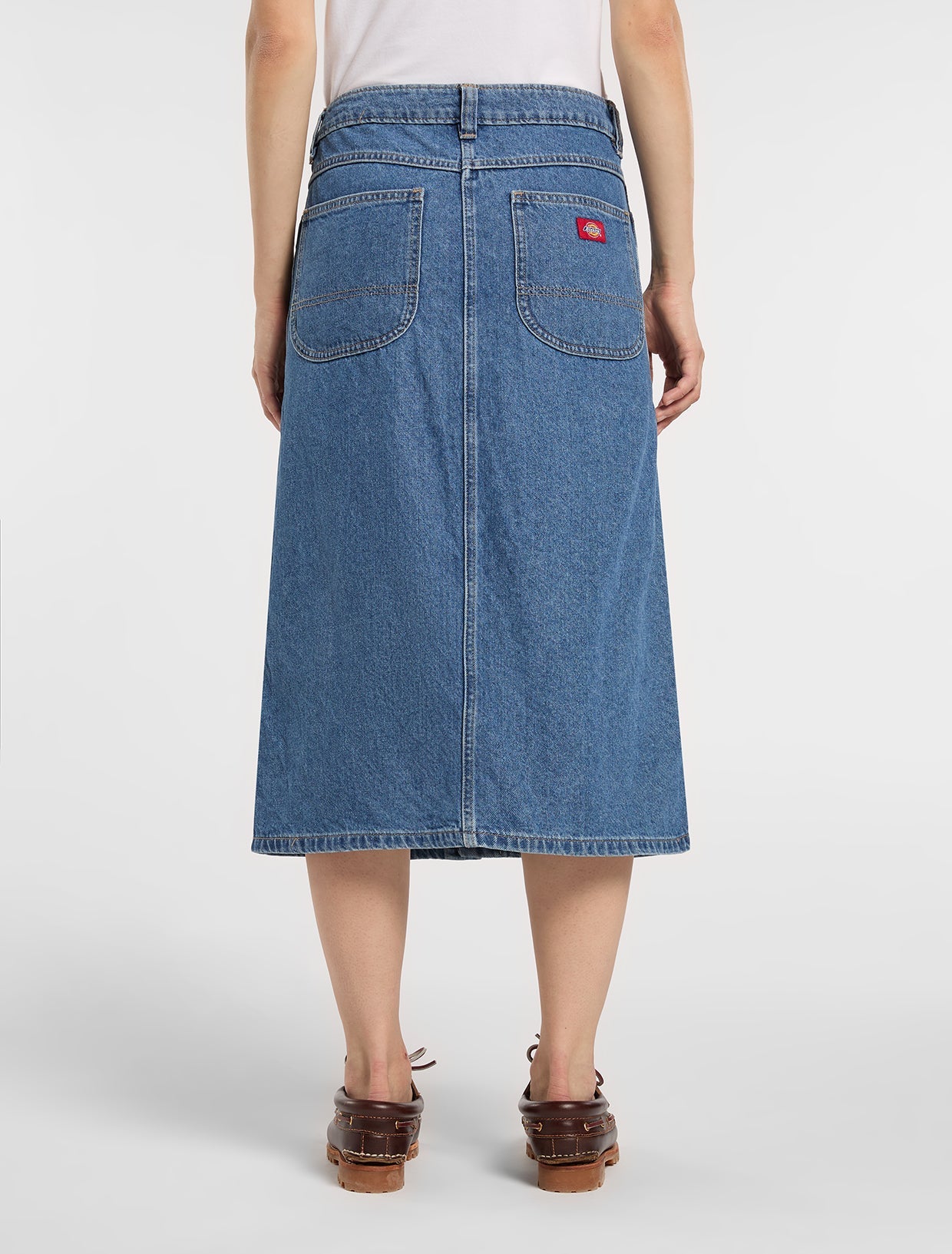 Gonna Midi lunga in denim
