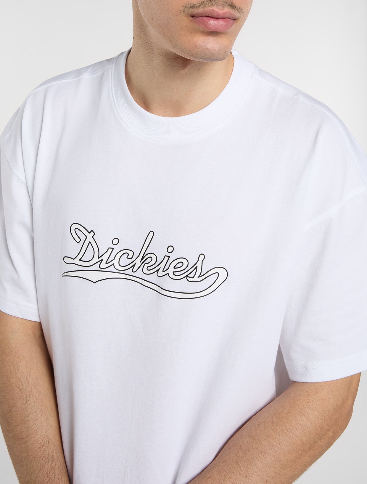 T-Shirt Loose wave bianco