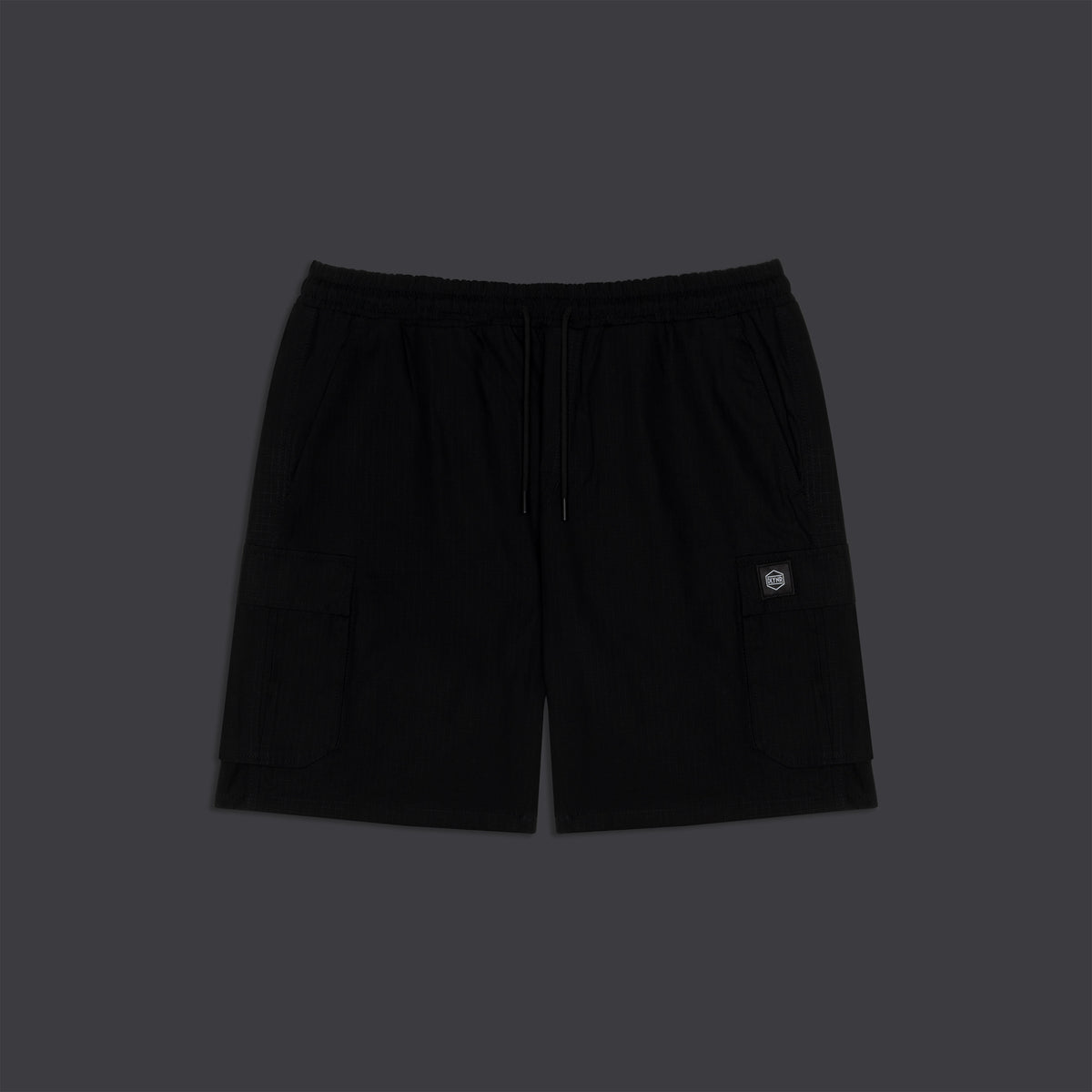 Pantaloncini Ripstop cargo nero