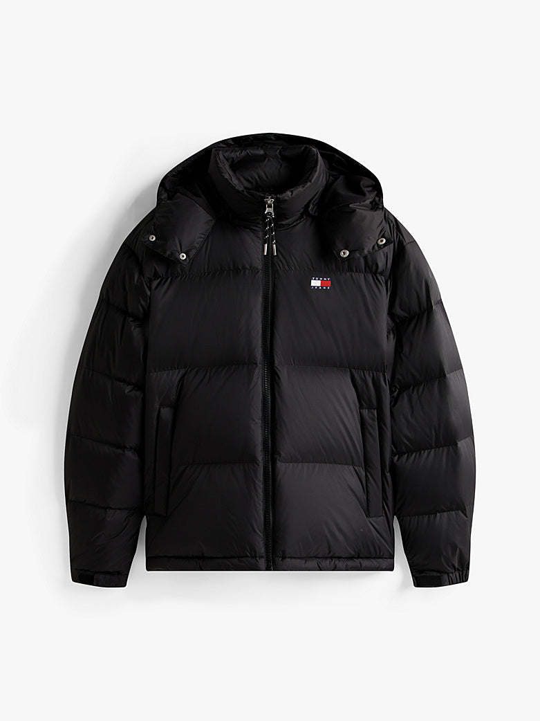 Piumino Alaska in ripstop idrorepellente con cappuccio nero