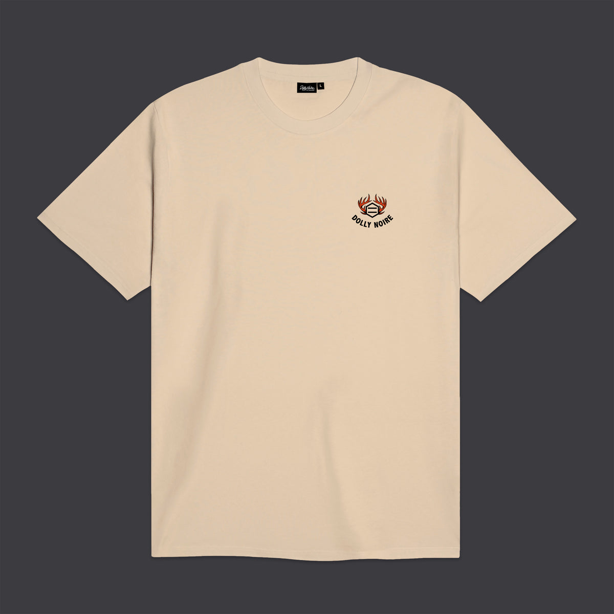 T-Shirt Leshen comic beige