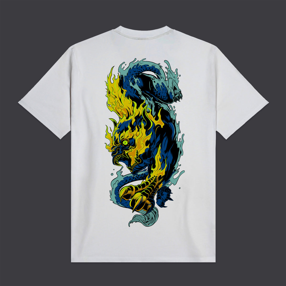 T-Shirt Akuma bianco