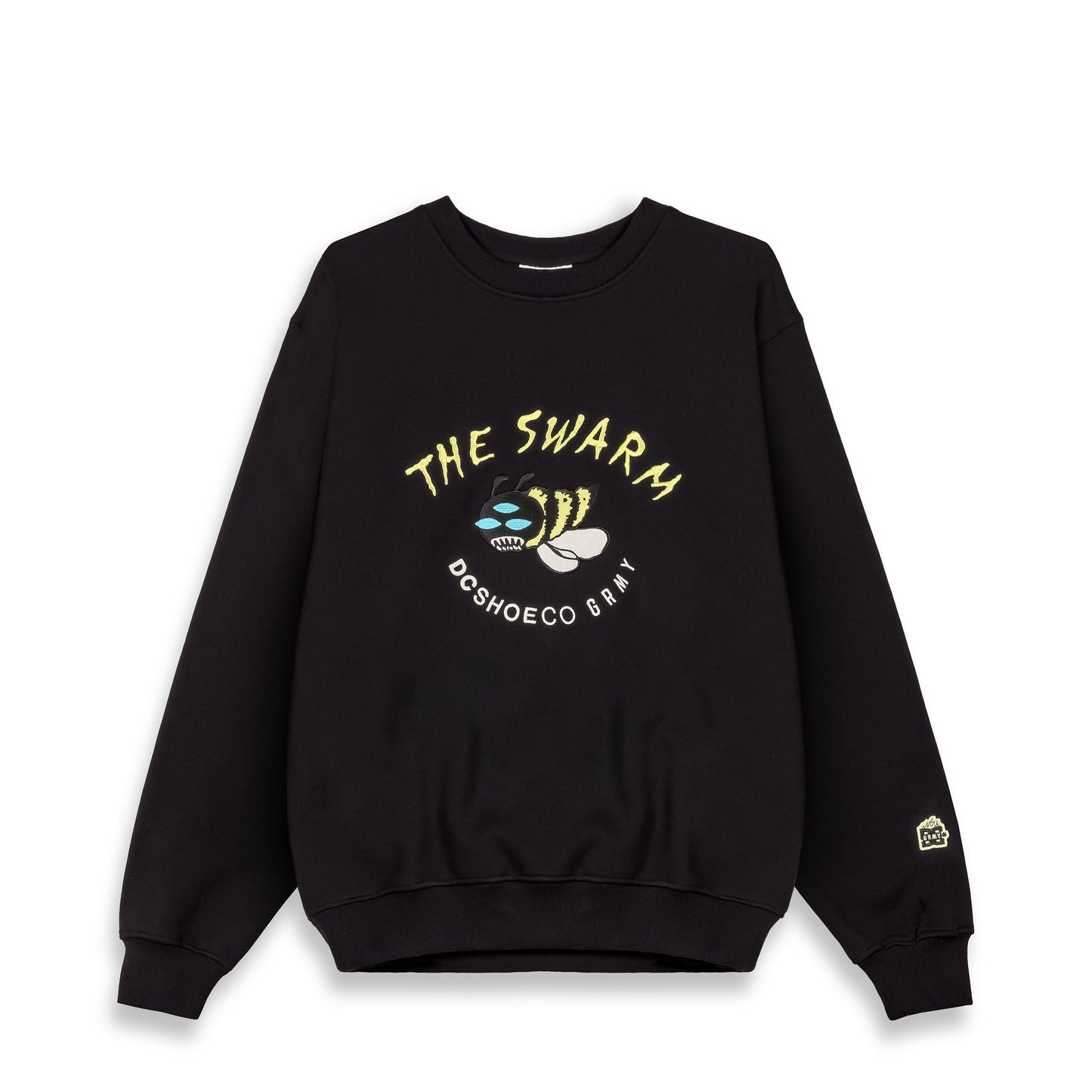 Felpa The Swarm Dc Shoes X Grimey girocollo nero