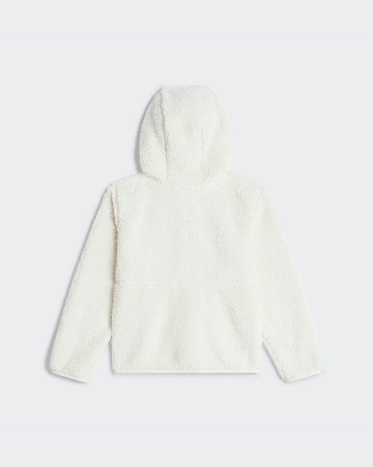 Felpa teddy Campshire full zip con cappuccio bianco - 2/7 ANNI