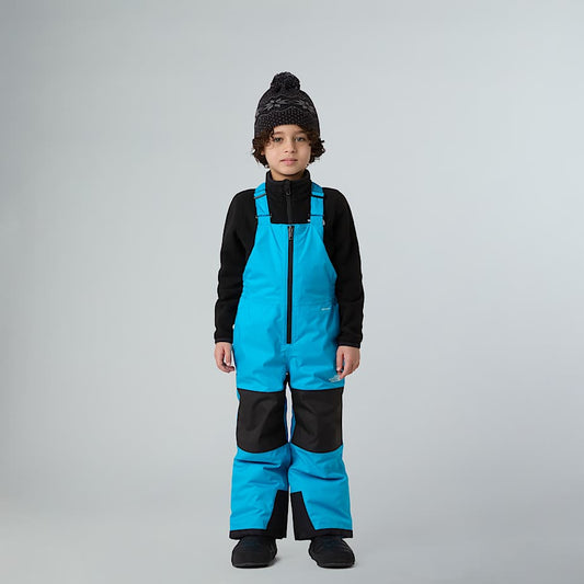 Pantalone salopette imbottito Freedom celeste - 5/7 ANNI