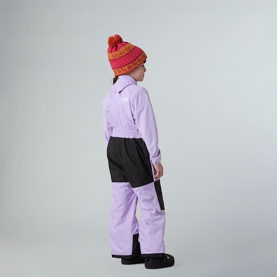 Pantalone salopette imbottito Freedom lilla - 5/7 ANNI