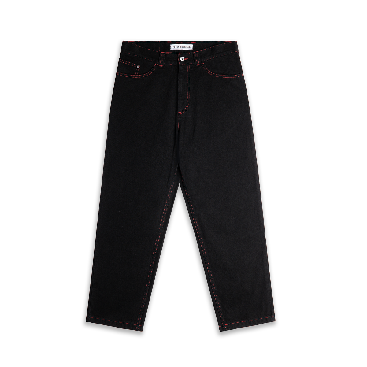 Jeans Apocalypse nero/rosso