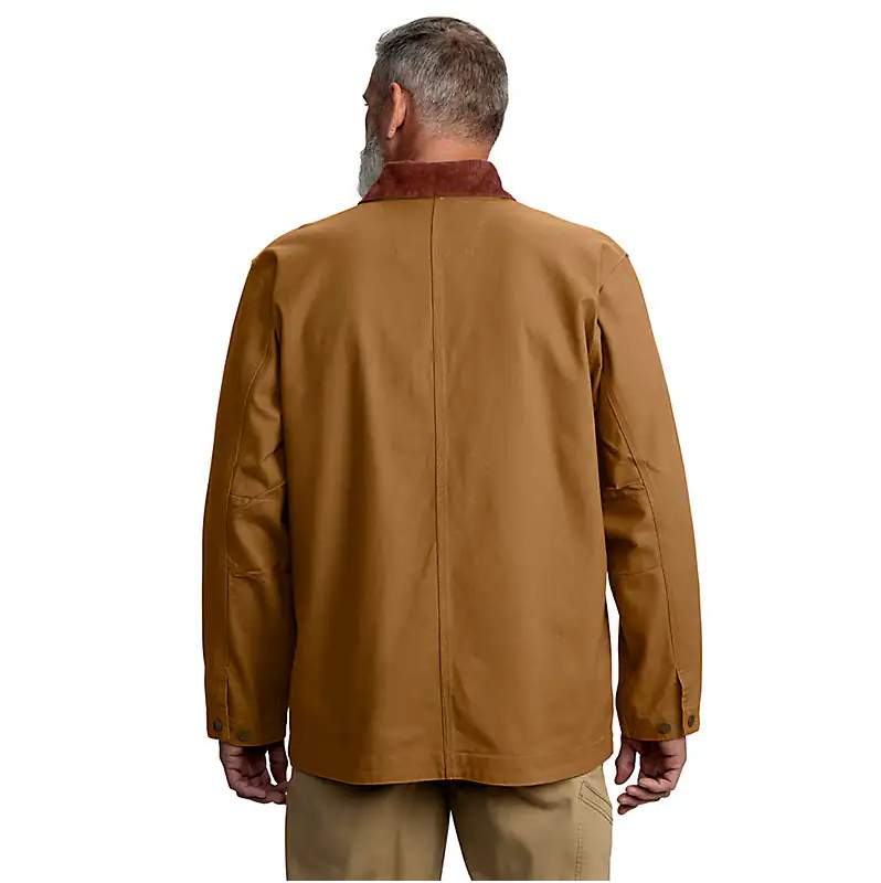 Giacca Duck rugged flex loose fit marrone