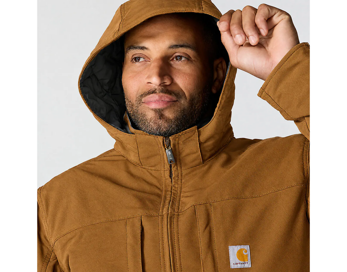 Giacca Camden con cappuccio marrone