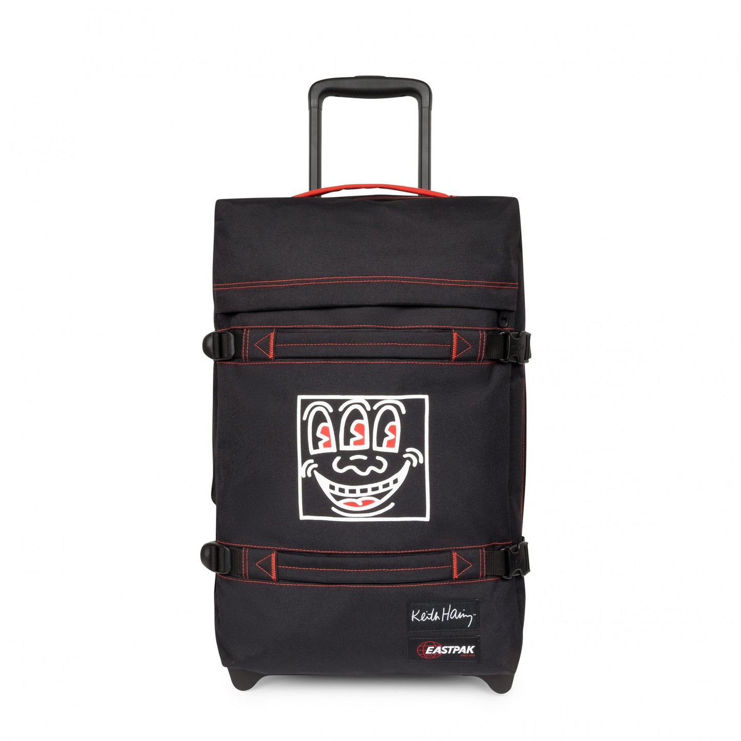Valigia Transit Keith Haring nero