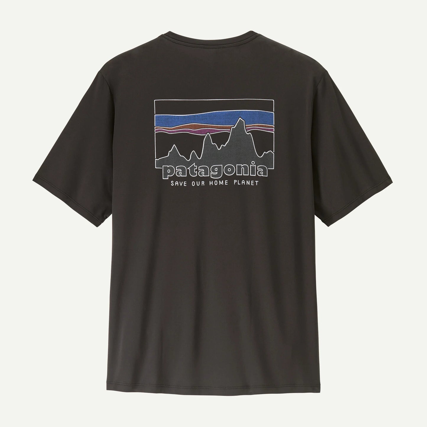 T-Shirt Cool daily in capilene nero