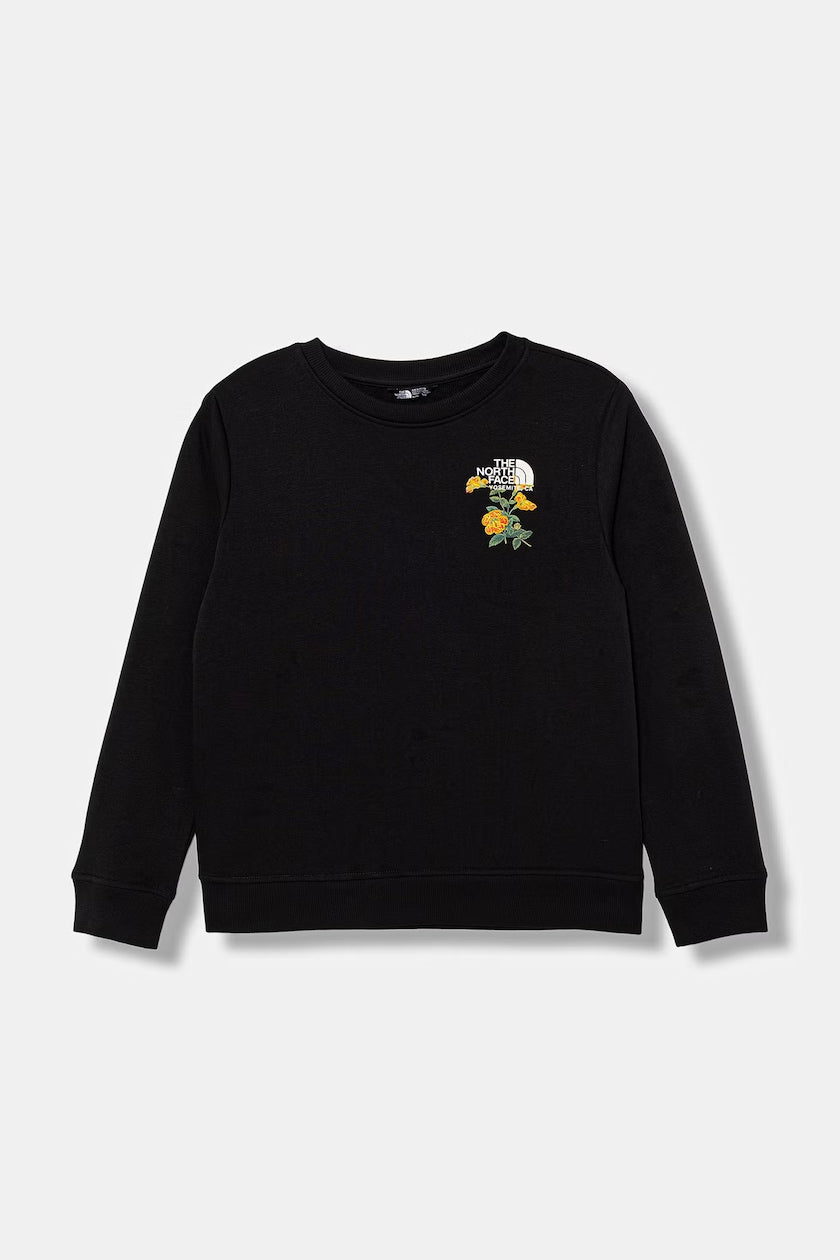 Felpa Flora The north face girocollo nero - 6/20 ANNI