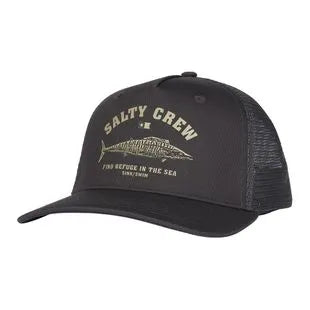 Cappellino Wahoo retinato nero