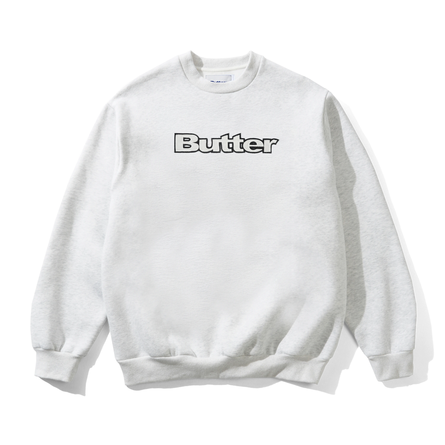 Felpa Butter Goods girocollo grigio chiaro