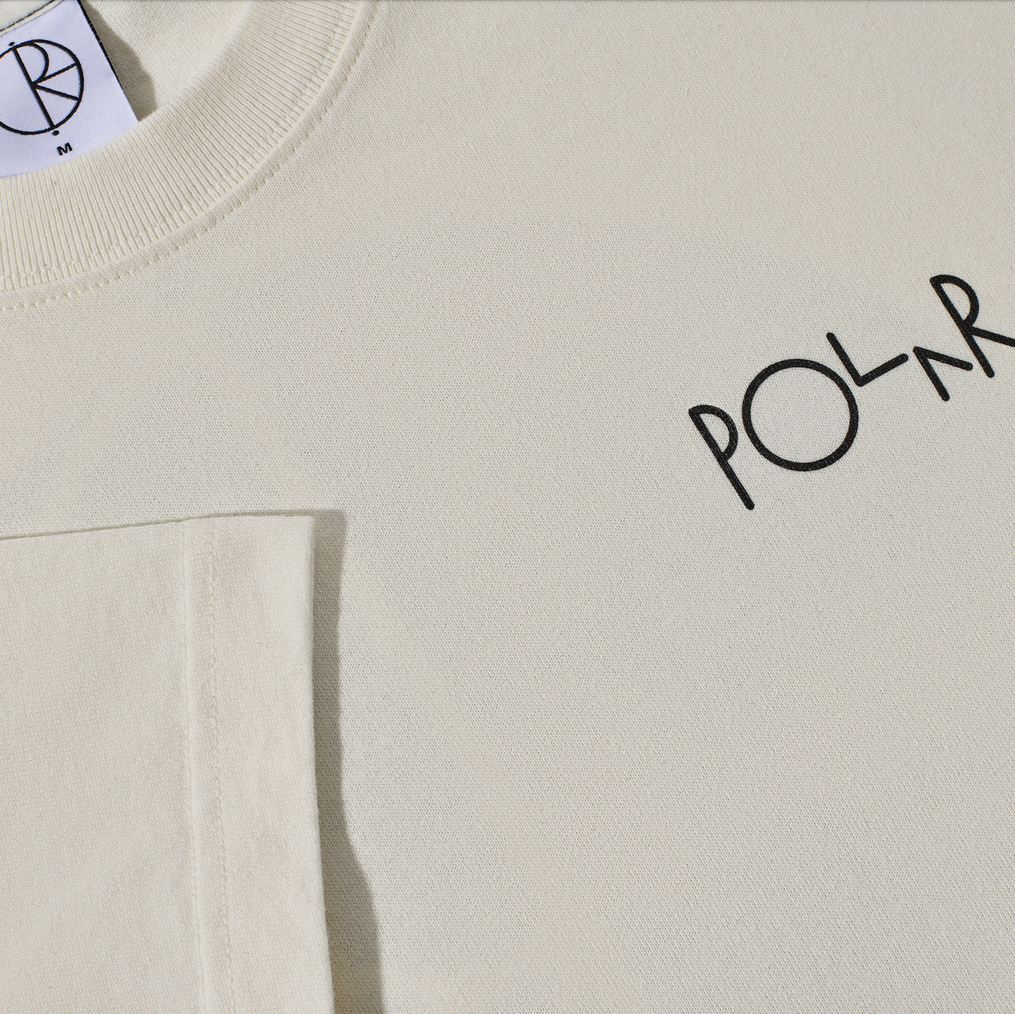 T-Shirt Fill logo contrast panna