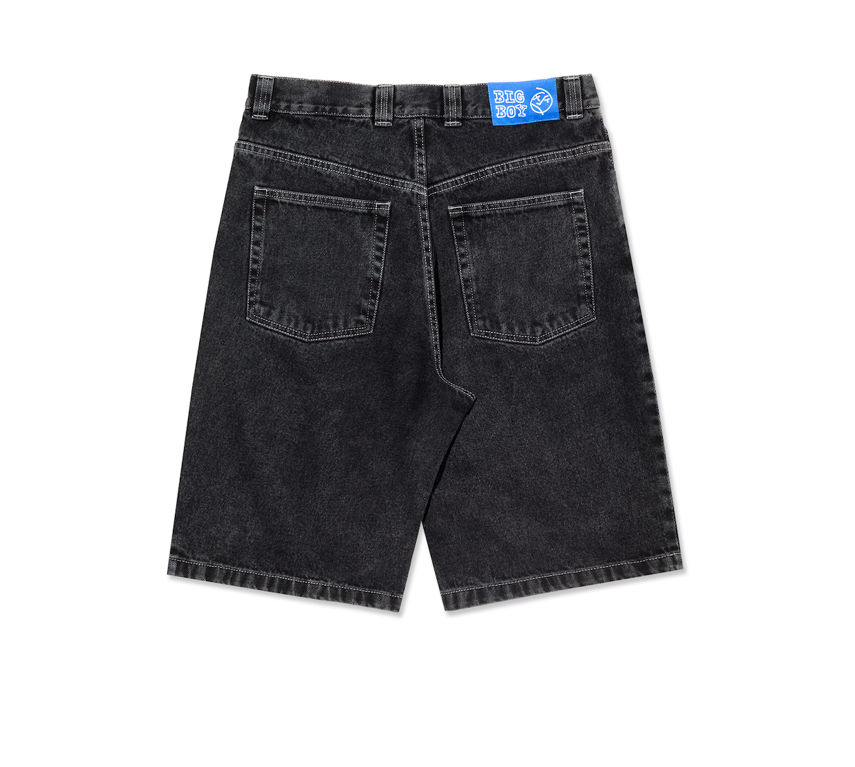 Pantaloncini Big Boy polar denim nero