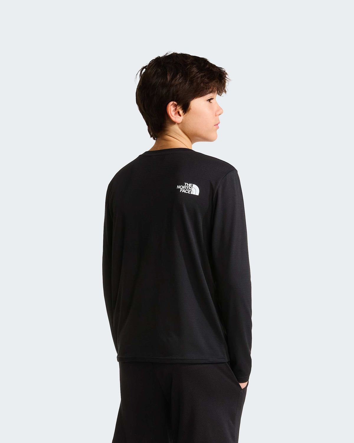 T-Shirt The north face manica lunga nero - 6/20 ANNI