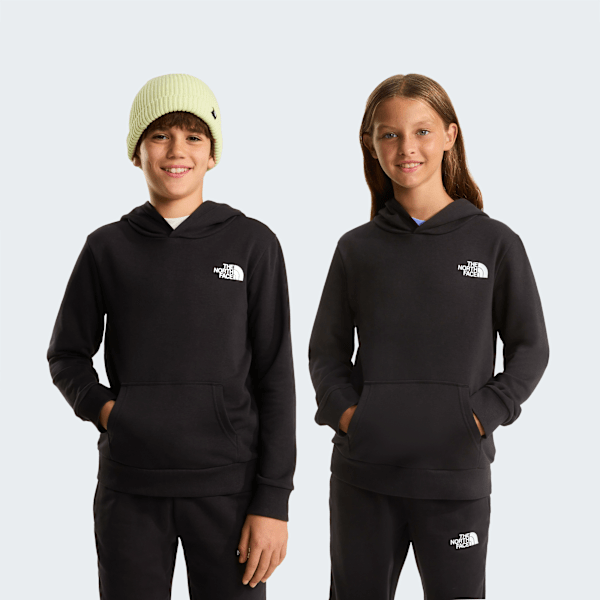 Felpa The north face con cappuccio nero - 6/20 ANNI