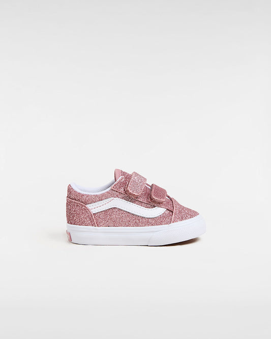 Vans Old Skool rosa glitter da bimbo/a