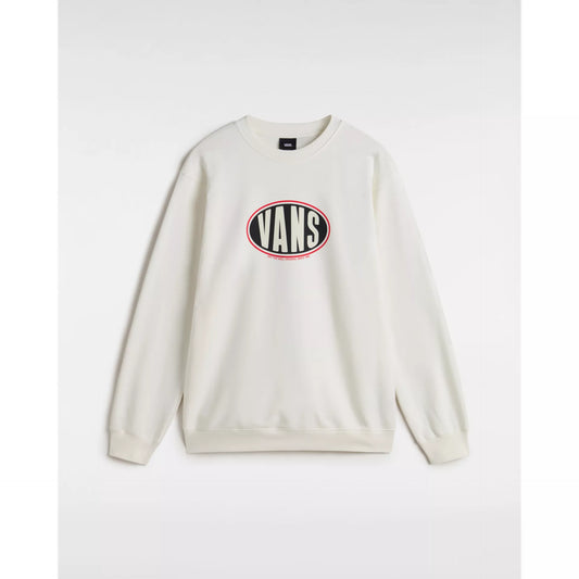 Felpa Spray on girocollo panna