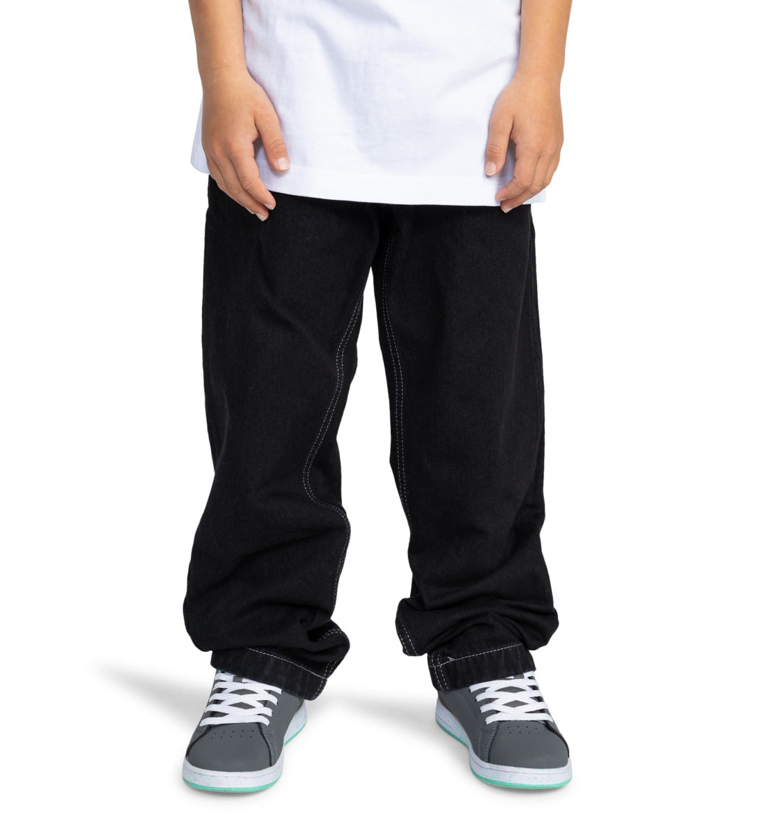 Jeans Worker Baggy nero - 8/16 ANNI