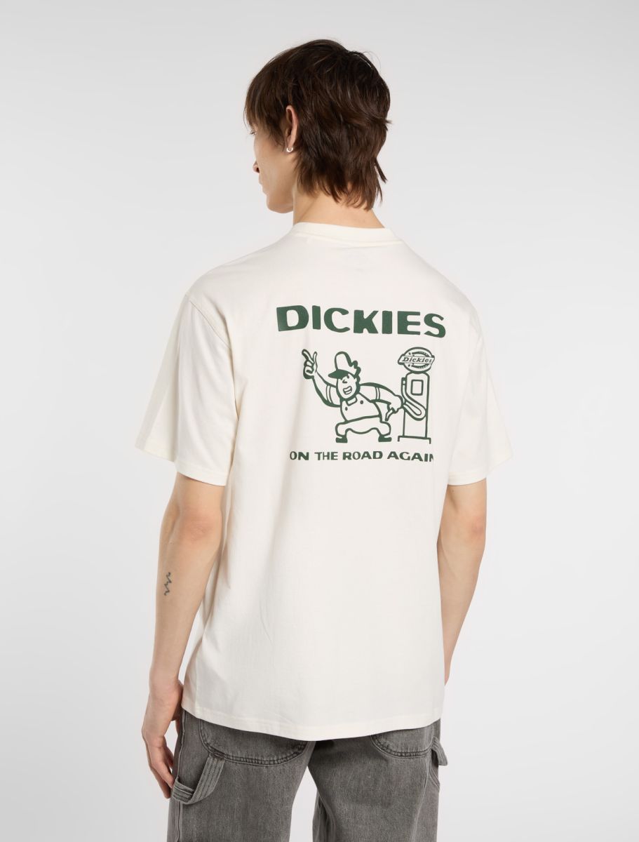 T-Shirt Burns bianco